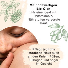 Extreme gut Handcreme mit Vitaminen und Nährstoffen. Pflegt jegliche trockene Haut auch im Gesicht.