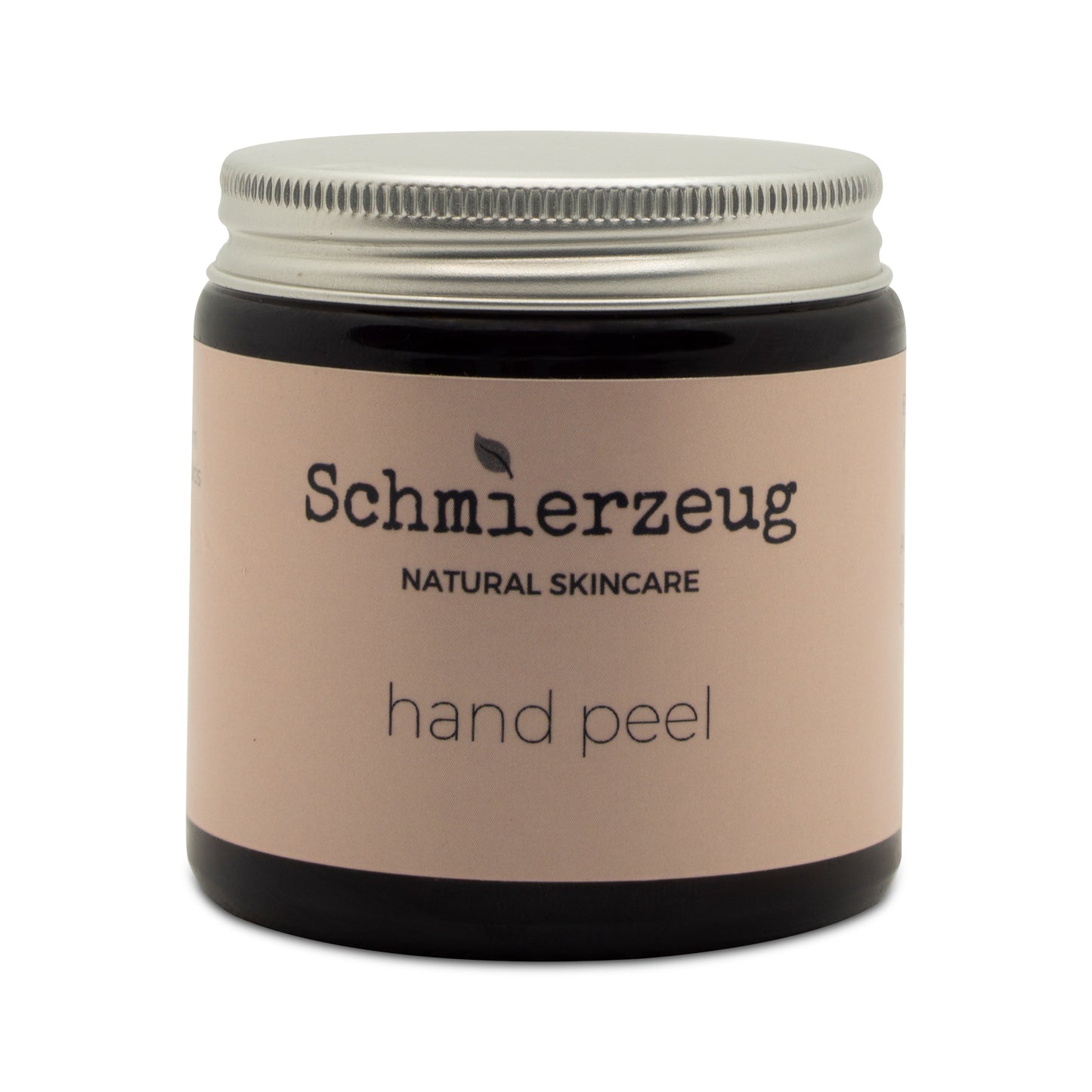Handpeeling von Schmierzeug. Natürliche Kosmetik, Clean Beauty frei von Parabenen, ohne Paraffine, ohne Mikroplastik, ohne Silikone. Mit wertvollen bio Inhaltsstoffen: Bio Sheabutter, bio Jojobaöl, bio Kokosöl. Für glatte gepflegte Hände. Ergänzt eine Maniküre perfekt. Vegan. Made in Germany. Nachhaltig in Deutschland hergestellt. Liebevoll entwickelt für zarte Hände. 